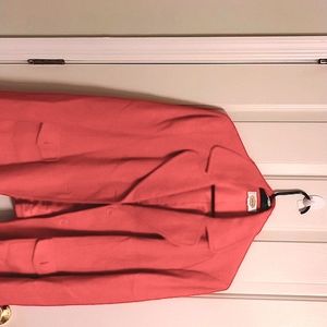 Talbot's coral blazer